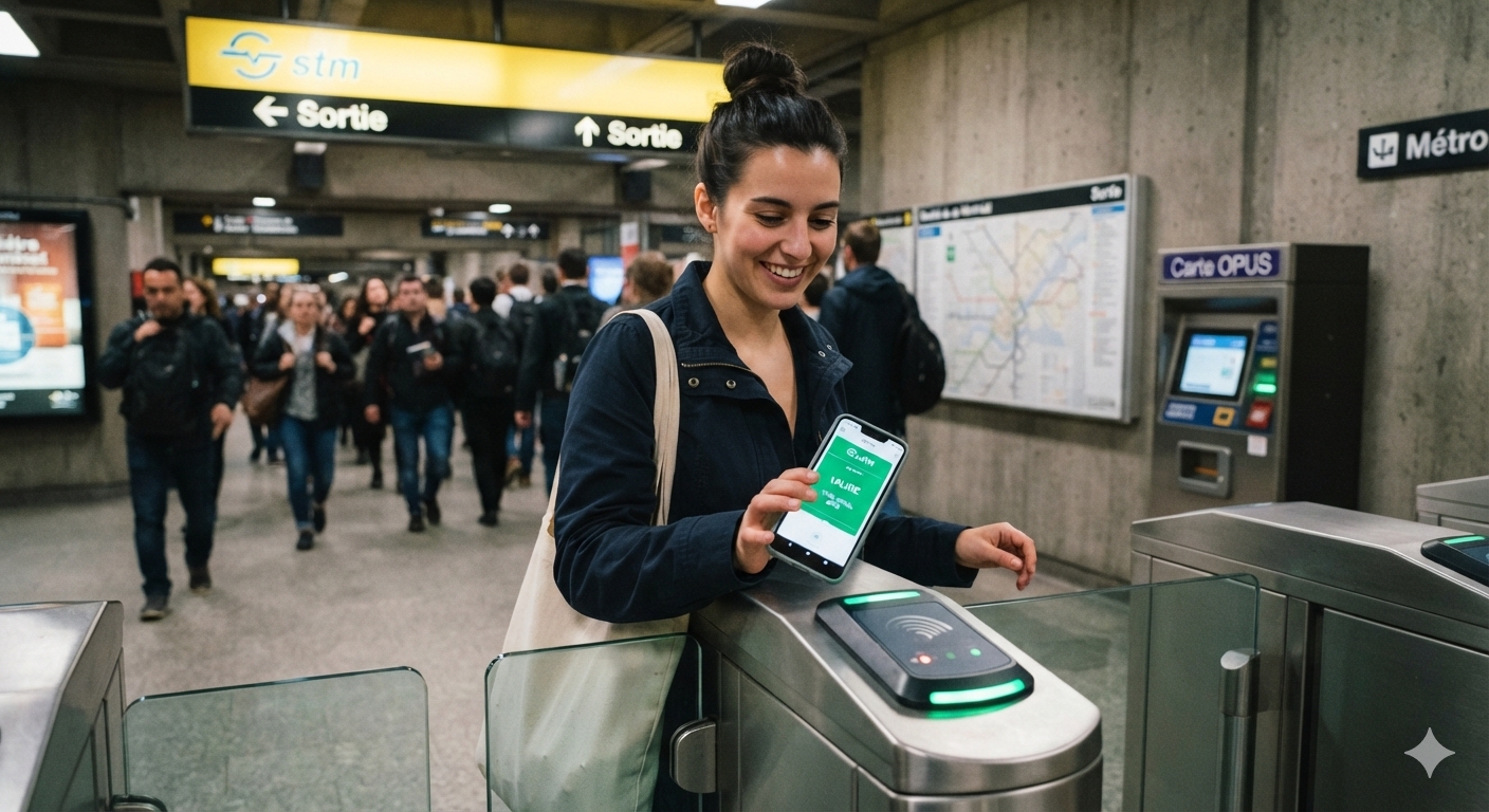 opusme Transport collectif : Votre t&eacute;l&eacute;phone devient votre carte OPUS &agrave; Montr&eacute;al