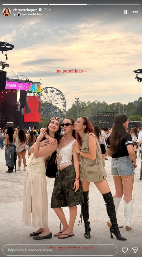 Capture decran 2026 08 02 232904 &Eacute;l&eacute;onore Lagac&eacute; d&eacute;voile son look le plus sexy du week-end &agrave; Osheaga
