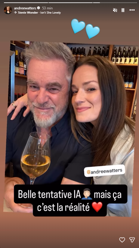 Rupture d'Andrée Watters et Sylvain Cossette? La chanteuse sort du silence 4 Rupture d'Andrée Watters et Sylvain Cossette? La chanteuse sort du silence Capture decran 2026 08 03 193137 Rupture d'Andrée Watters et Sylvain Cossette? La chanteuse sort du silence