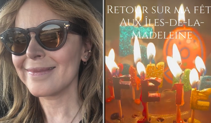 Capture decran 2026 08 30 172554 Julie Snyder c&eacute;l&egrave;bre ses 59 ans aux &Icirc;les-de-la-Madeleine &mdash; et les images font r&ecirc;ver