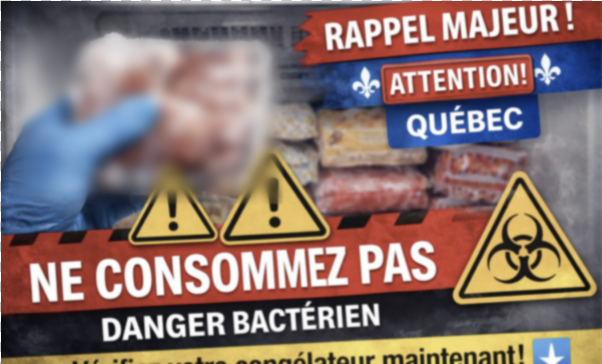 Alerte dans la cuisine : 16 produits populaires rappelés d'urgence au Québec 1 Alerte dans la cuisine : 16 produits populaires rappelés d'urgence au Québec Capture le 2026 08 14 a 09.40.26 Alerte dans la cuisine : 16 produits populaires rappelés d'urgence au Québec