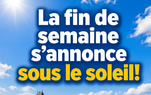 Une fin de semaine presque parfaite se dessine au Québec 1 Une fin de semaine presque parfaite se dessine au Québec Capture decran 2026 09 03 085600 Une fin de semaine presque parfaite se dessine au Québec