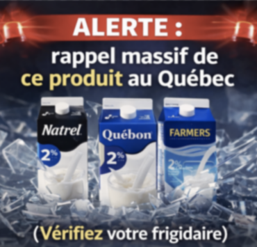 ALERTE : Rappel massif de marques Natrel, Québon et Farmers au Québec ( Du verre dans votre lait ? ) 2 ALERTE : Rappel massif de marques Natrel, Québon et Farmers au Québec ( Du verre dans votre lait ? ) Capture le 2026 09 13 a 11.12.34 ALERTE : Rappel massif de marques Natrel, Québon et Farmers au Québec ( Du verre dans votre lait ? )