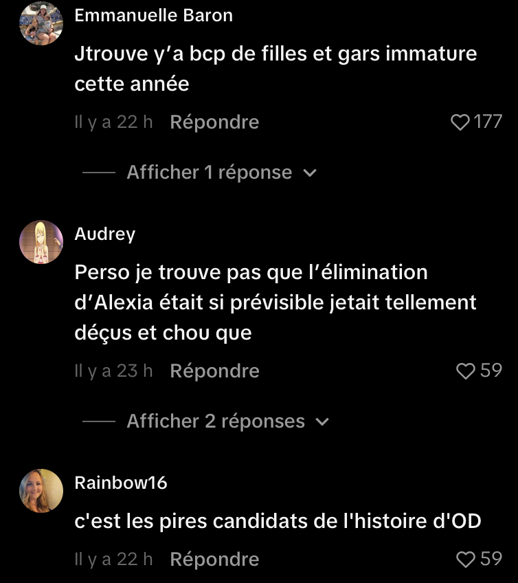 Capture le 2026 09 30 a 00.03.28 &laquo; C'est tellement plate &raquo; : Cindy d'OD Chypre critique la saison d'Occupation Double Panama et &ccedil;a brasse en commentaire