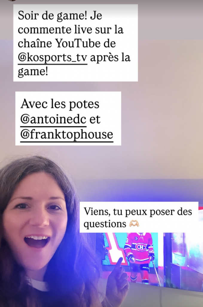 Capture decran le 2026 10 06 a 20.07.56 e1791367490482 La fi&egrave;vre du CH enflamme les vedettes qu&eacute;b&eacute;coises au Centre Bell