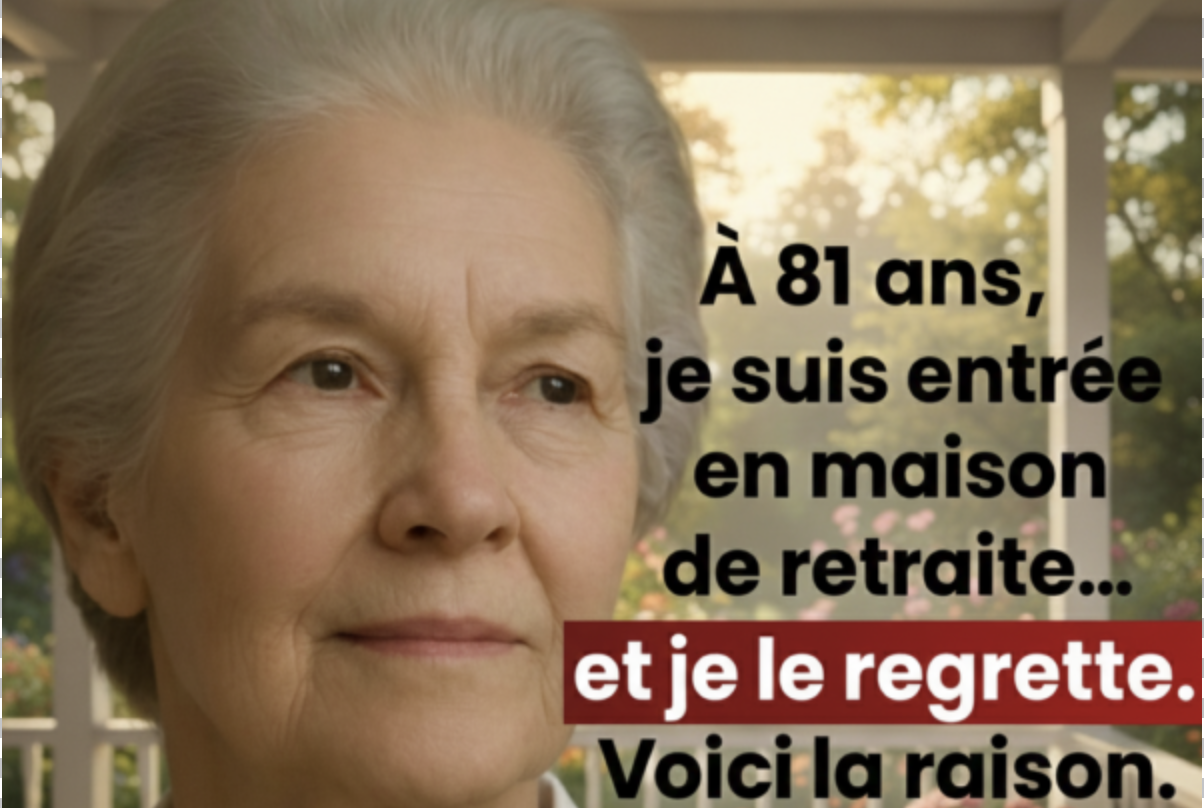 À 82 ans, je suis entré en maison de retraite… et je le regrette profondément. Voici pourquoi 1 À 82 ans, je suis entré en maison de retraite… et je le regrette profondément. Voici pourquoi Capture le 2026 10 12 a 10.37.09 À 82 ans, je suis entré en maison de retraite… et je le regrette profondément. Voici pourquoi