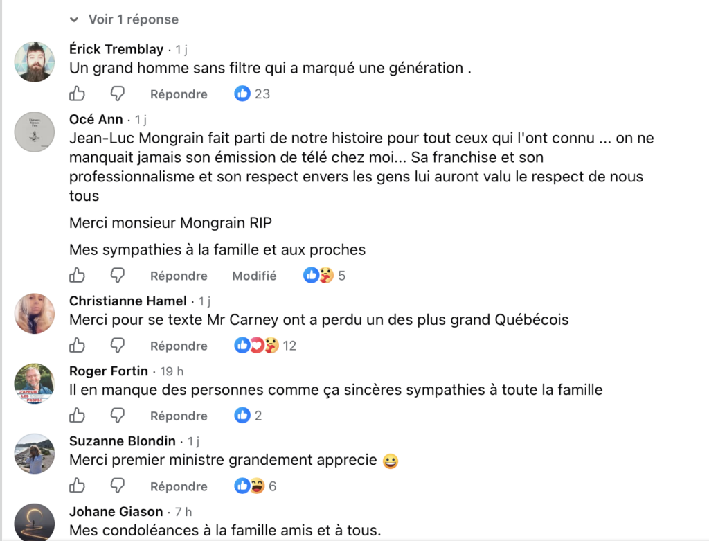 La déclaration de Mark Carney sur Jean‑Luc Mongrain intrigue tout le monde et les commentaires font craqués 4 La déclaration de Mark Carney sur Jean‑Luc Mongrain intrigue tout le monde et les commentaires font craqués Capture le 2026 10 14 a 11.32.06 La déclaration de Mark Carney sur Jean‑Luc Mongrain intrigue tout le monde et les commentaires font craqués