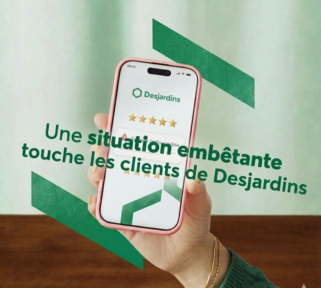 Une situation embêtante touche les clients de Desjardins 1 Une situation embêtante touche les clients de Desjardins desjardins e1790865661617 Une situation embêtante touche les clients de Desjardins