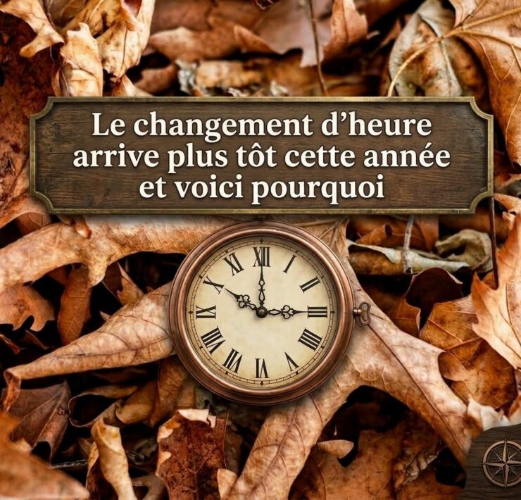 heurecc Le changement d&rsquo;heure arrive plus t&ocirc;t cette ann&eacute;e et voici pourquoi