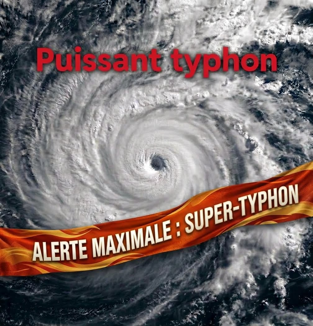 typhon Un puissant typhon pourrait bouleverser la m&eacute;t&eacute;o au Qu&eacute;bec &agrave; l&rsquo;Halloween